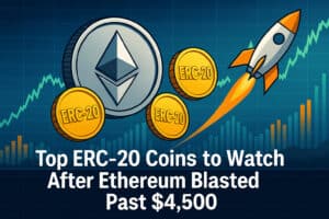 Top ERC-20 Coins to Watch After Ethereum Blasted Past $4,500