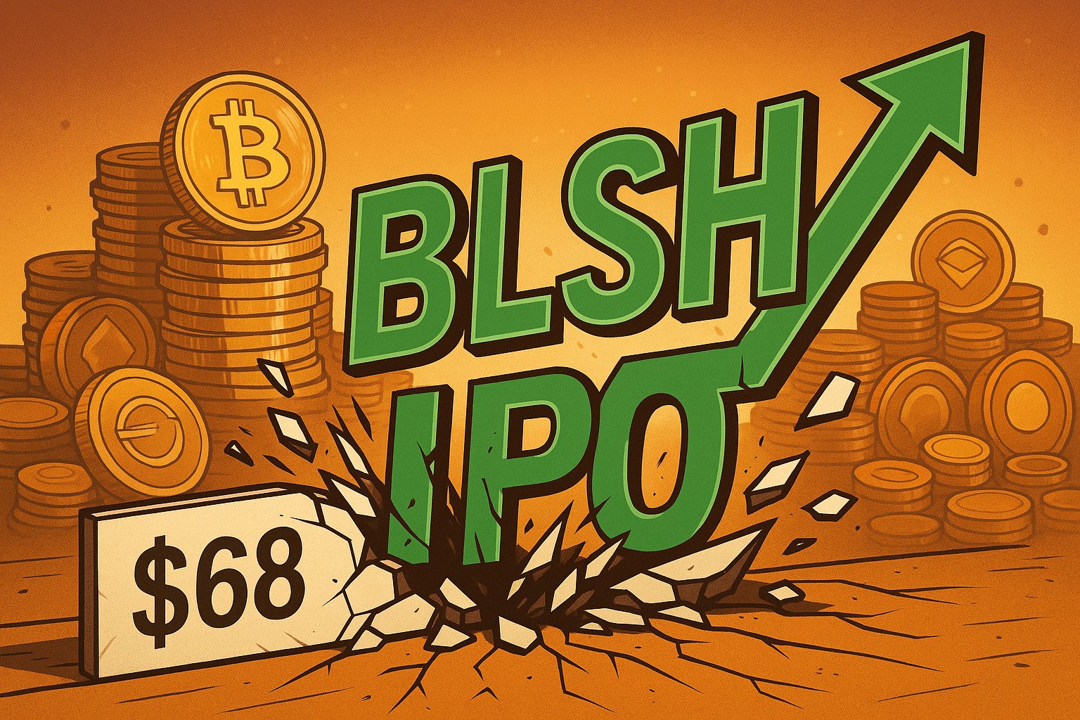 Bullish Stock Soars 83.7% Above IPO Price on First Day of Trading, Boosting Best Wallet Utility