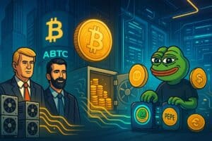 Trump’s American Bitcoin Aims for Nasdaq: PepeNode Innovates P2E with Mining Game