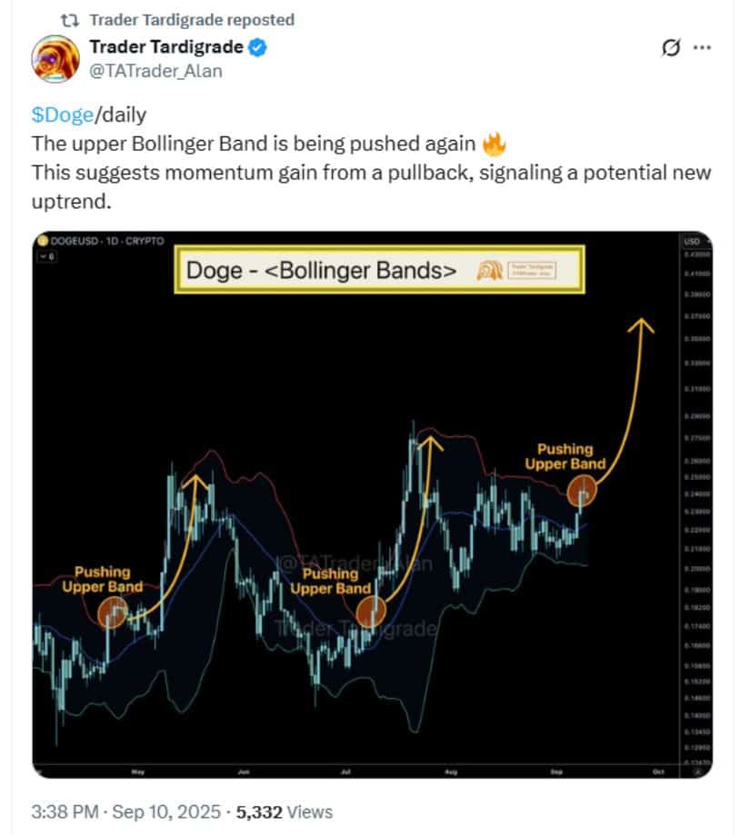 Technical Analysis Points to Higher Levels