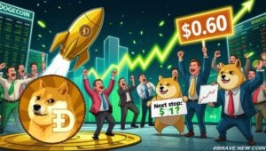 Dogecoin (DOGE) Price Prediction: Dogecoin Eyes $0.60 After 40% Weekly Surge