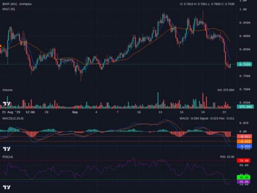 Technical Indicators Point to Bearish Momentum