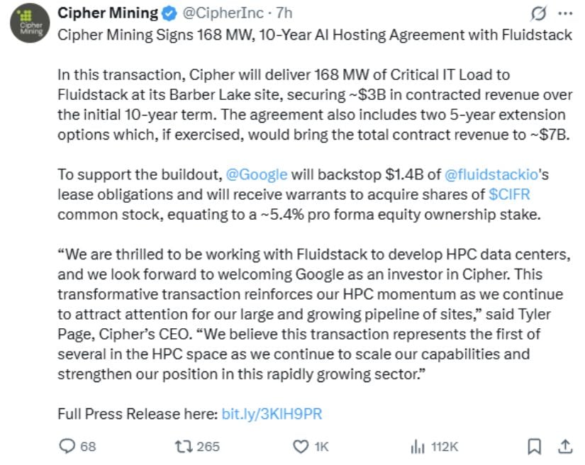 Financial Details and Market Response