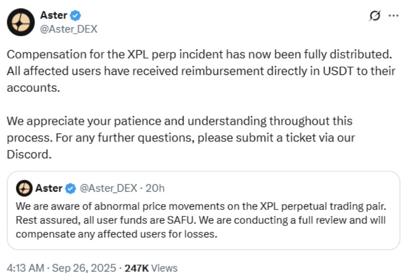Swift Response and Full Compensation