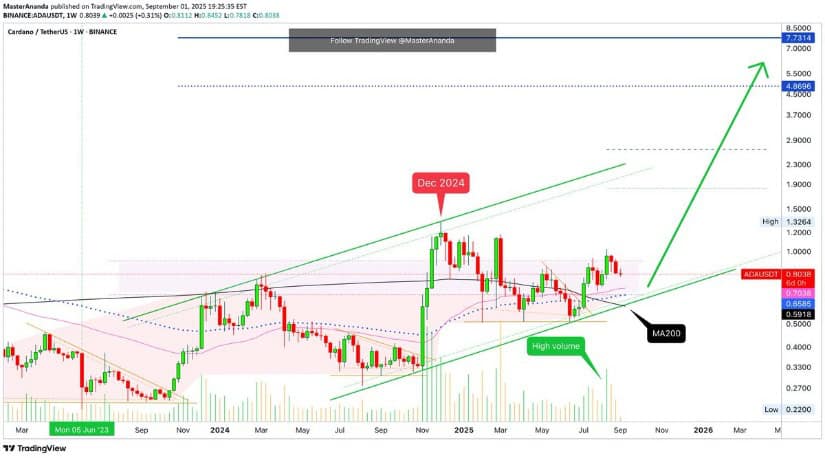 Cardano Broader Technical Outlook