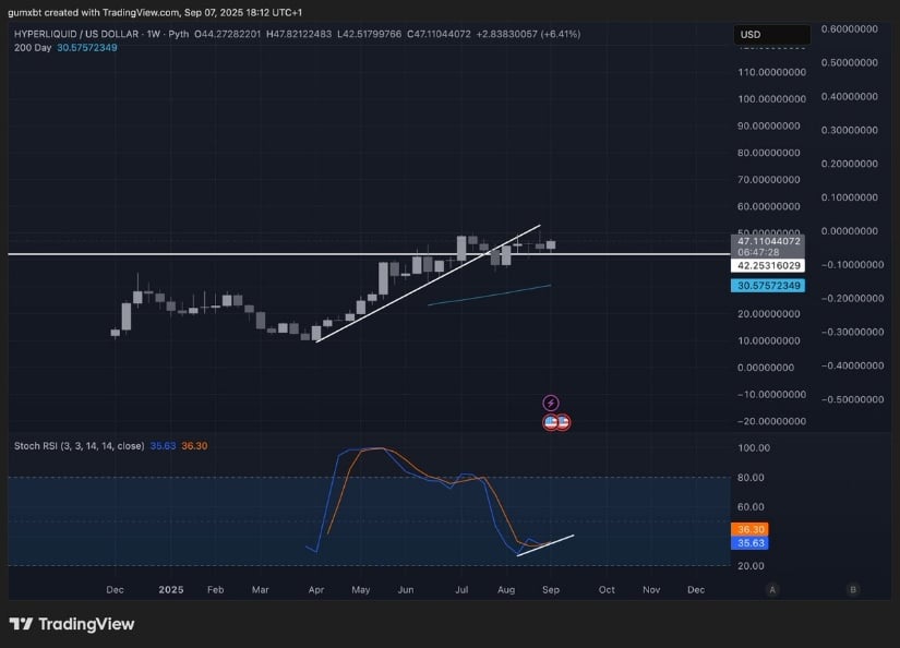 Hyperliquid Support and RSI Reset Strengthen the Case