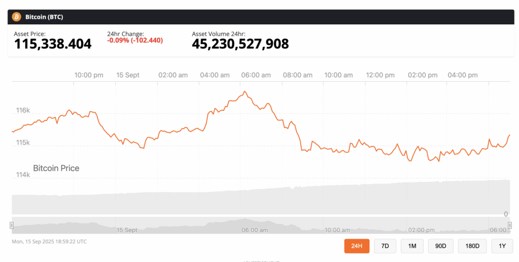 bitcoin price