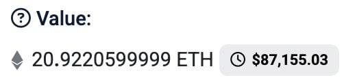 $87K buy on Bitcoin Hyper presale.