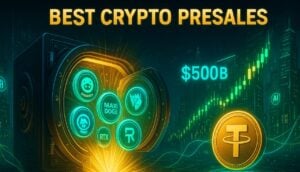 Best Crypto Presales to Buy as Tether Aims for Half a Trillion Valuation