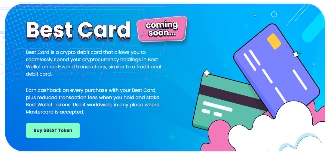 Best Wallet to launch Best Card.
