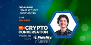 Sam Klehr is Global Head of Sales and Business Development at Chorus One, a leading institutional staking infrastructure provider founded in 2018.