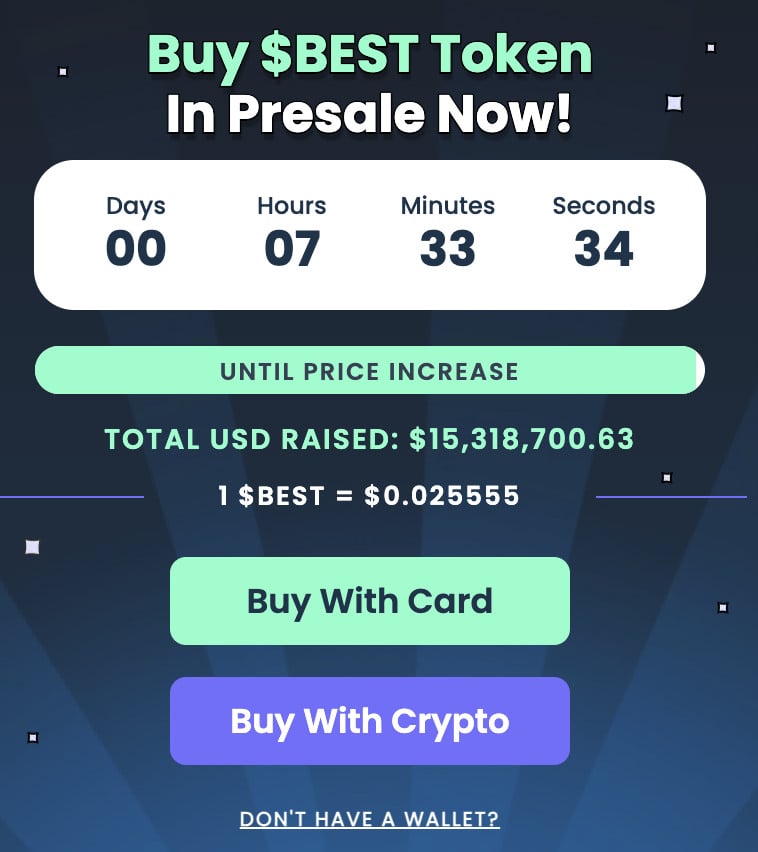 buy best wallet token presale now.