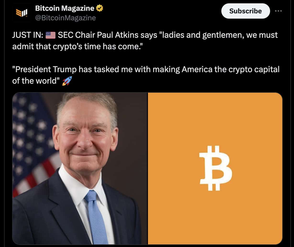 SEC Chairman Pro-Crypto Initiatives