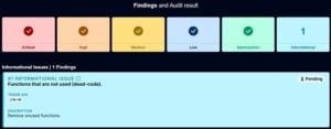 Solidproof audit results for Best Wallet Token.
