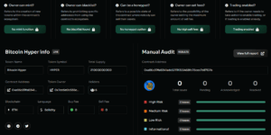 Coinsult audit results for Bitcoin Hyper.