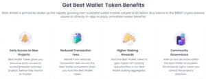 Best Wallet Token utility and benefits.