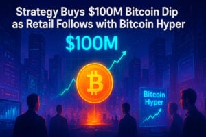 Strategy Buys a $100M Bitcoin Dip: Retail Is Doing the Same with Bitcoin Hyper