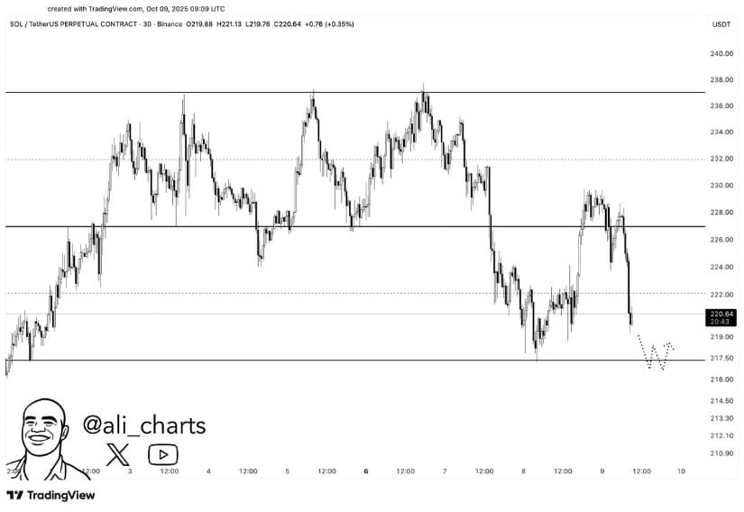 Key Levels Around $217 in Focus