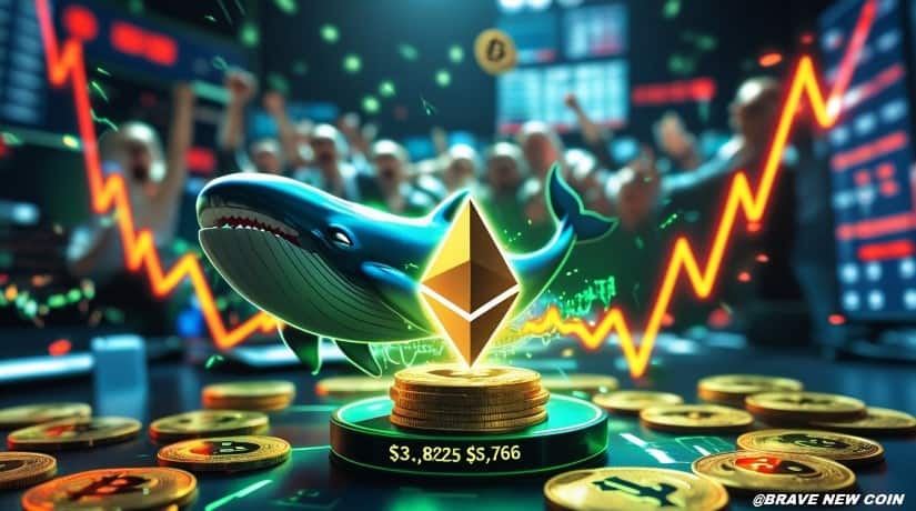 Bnc Oct 12-2982 Ethereum (ETH) Price Today: Ethereum Holds Strong at $3,825 Support as Analysts Target $5,766 Rebound Zone