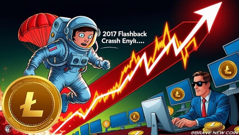 Litecoin (LTC) Price Prediction: Litecoin Mirrors 2017 Pattern After 23% Crash—New Parabolic Rally Ahead?