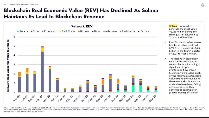 Solana Leads Blockchain Economy by Real Value