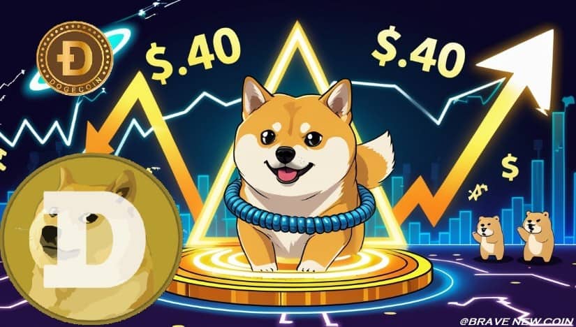 Bnc Oct 24-3641 Dogecoin (DOGE) Price Prediction: Dogecoin Builds Momentum in Bullish Triangle as RSI Strengthens, and a $0.40 Breakout Could Target $4