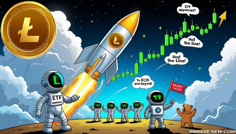 Bnc Oct 25-3712 Litecoin (LTC) Price Prediction: Litecoin ETF Anticipation and Strong Technical Momentum Fuel Optimism Toward $120 Target