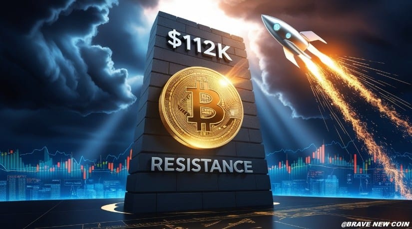 Bitcoin (BTC) Price Prediction: Bitcoin Faces Crucial $112K Resistance Before Potential $135K Rally