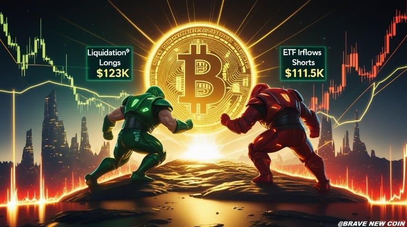 Bitcoin (BTC) Price Prediction: Bitcoin Bulls Eye $123K Breakout as Liquidation Heatmap Signals Further Upside