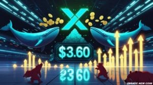 XRP Price Prediction: XRP Eyes $3.60 Breakout as Liquidity Cluster and Whale Accumulation Drive Momentum