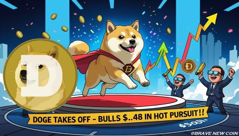 Dogecoin (DOGE) Price Prediction: Dogecoin Could Rebound Toward $0.48 Amid Double Bottom Pattern
