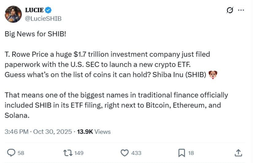 Shiba Inu (SHIB) Price Prediction: Can Shiba Inu Ride the $1.6 Trillion ETF Wave to a Major 2025 Breakout?