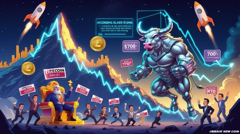 Bnc Oct 31-4053 Litecoin (LTC) Price Prediction: Litecoin Bulls Target $700 as 8-Year Chart Formation Nears Breakout Zone