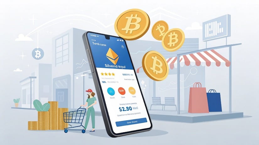 ون باي المدعومة من وول مارت ستضيف تداول البيتكوين والإيثريوم