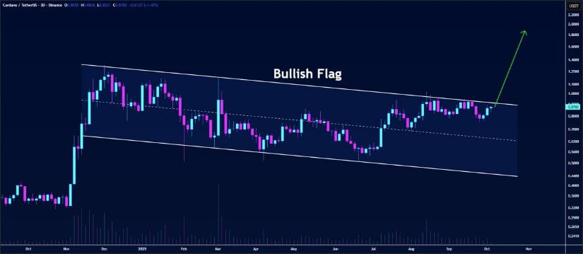 Cardano Price Prediction: Bullish Flag Targets $2.00