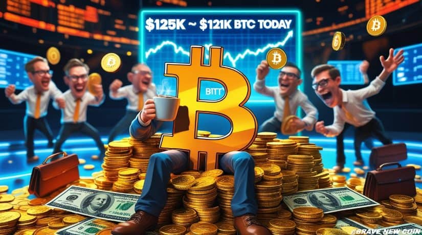 Bitcoin (BTC) Price Today: Bitcoin Pulls Back After $125K Rally, but ETF Demand Keeps Bulls in Control