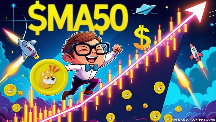 Bonk (BONK) Price Prediction: Falling Wedge Tightens as SMA50 Signal Points to Bullish Breakout Toward $0.000041