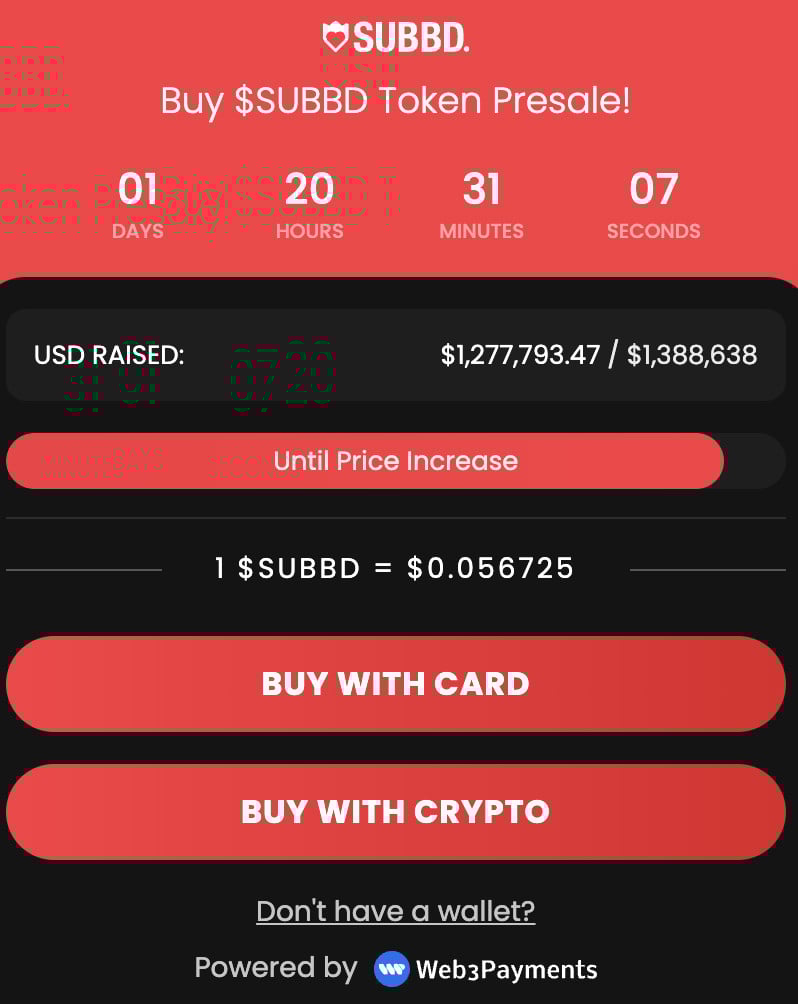 中國暫停香港穩定幣計劃 – 投資者轉向 SUBBD Token ($SUBBD) 等去中心化項目

AI: 

中國暫停香港穩定幣計劃 – 投資者轉向 SUBBD Token ($SUBBD) 等去中心化項目