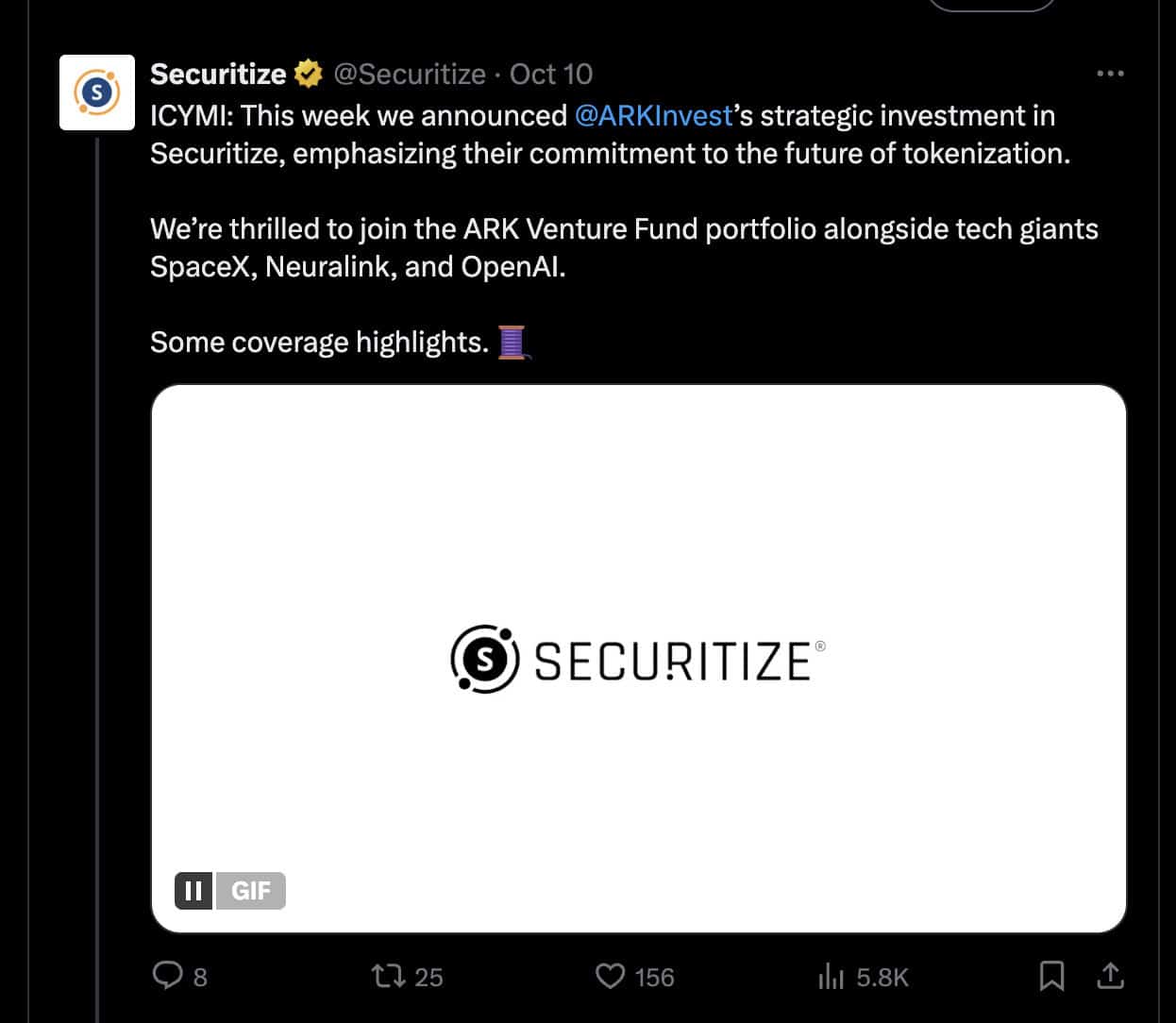 Securitize on X
