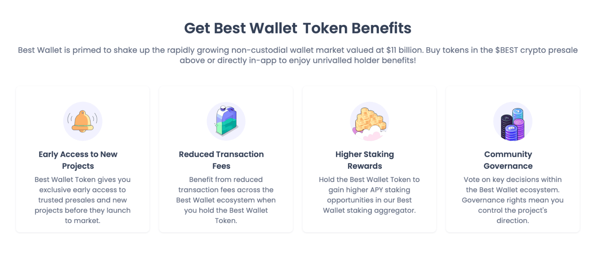 Utilidades de Best Wallet Token