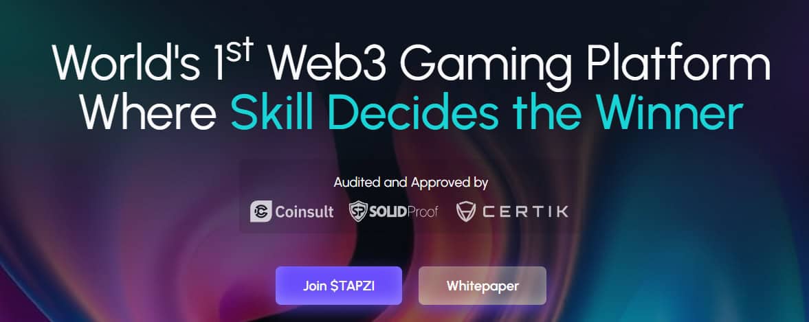 World's first web3 gaming platform where skill decides the winner.