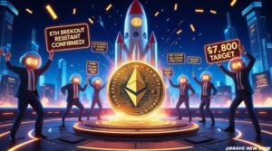 Ethereum (ETH) Price Prediction: Ethereum Eyes $7,800 Breakout After Flipping Key Resistance on Daily Chart