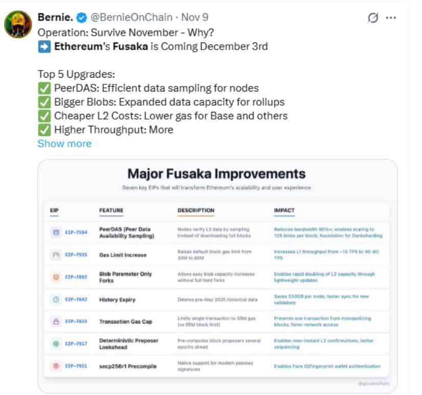 Upgrade catalyst: Fusaka and scalability