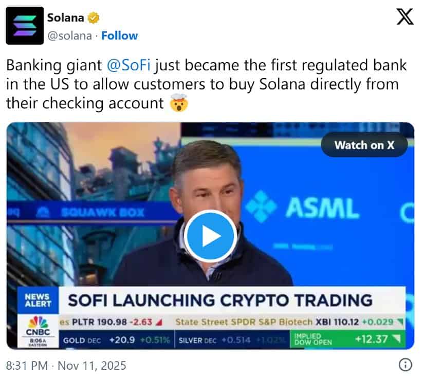 Solana Moves Closer to Mainstream Adoption