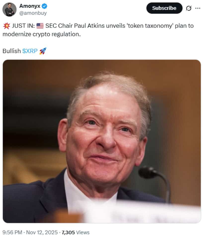 Regulatory Clarity Boosts XRP Sentiment