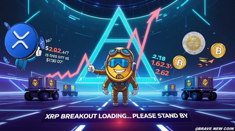XRP Price Prediction: XRP Eyes Breakout as Triangle Mirrors Bitcoin’s Rally, Backed by ETF Momentum and Wave 3 Targeting $2.62