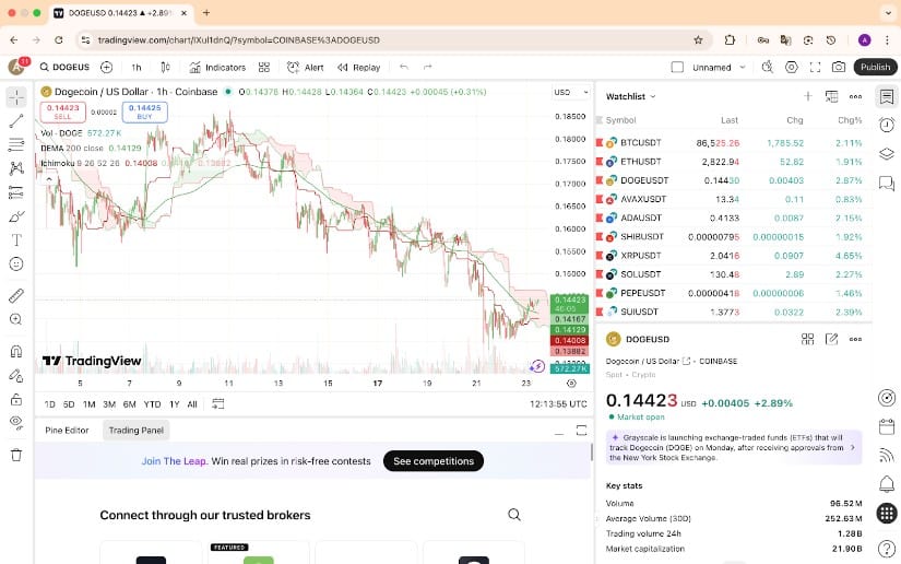 Dogecoin ETF Goes Live but the Price Still Struggles