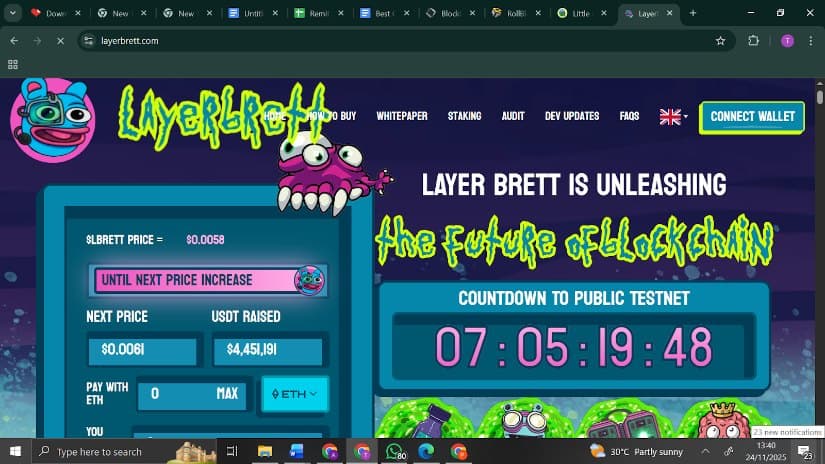 Layer Brett (LBRETT) – Meme Energy On An Ethereum Scaling Stack