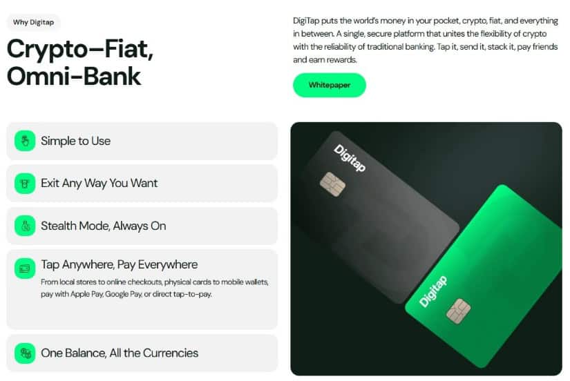 Digitap’s Live App Stands Out Among Early-Stage Projects