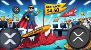XRP Price Prediction: XRP Holds Firm at $2.20 Amid Sell-Off as Bullish Flag Pattern Signals Explosive Breakout Toward $4.50